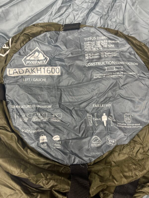 Sac de couchage Ladakh 1600 - Pyrenex – Image 2